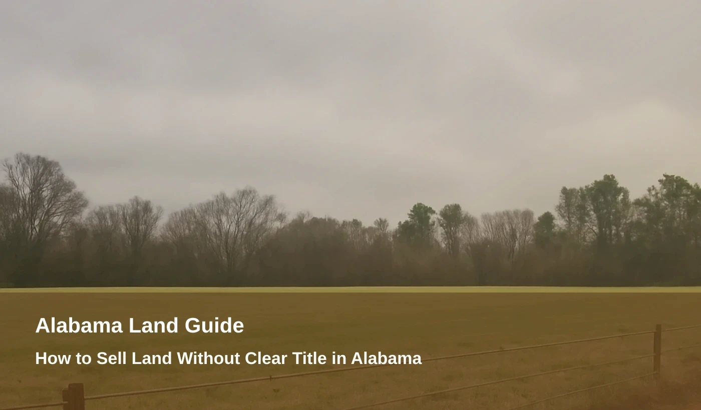 How to Sell Land Without Clear Title in Alabama